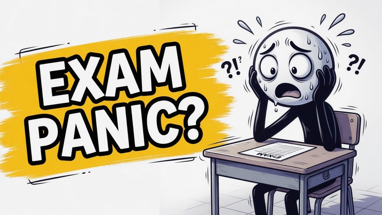 This 3-Minute Brain Reset Stops Exam Panic Fast