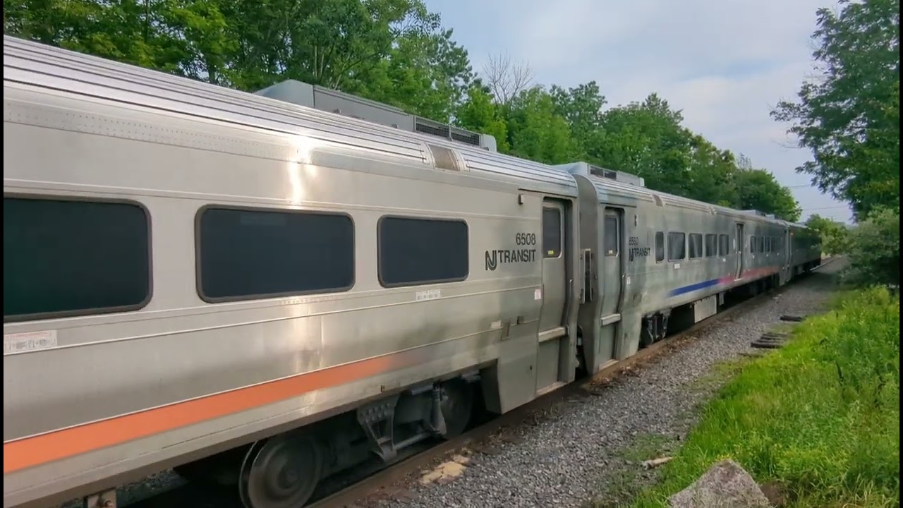 New Jersey Transit and C&D Action in Hackettstown, NJ - 7/10/23- 7/14/23