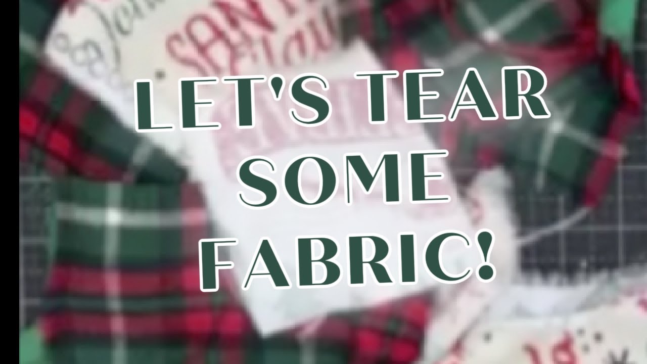 DIY Linen & Lace Style Christmas Tree