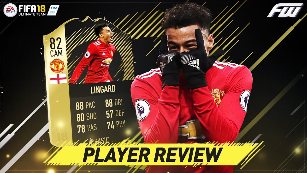 FIFA 18 IF LINGARD Review (82) w/ In Game Stats & Gameplay