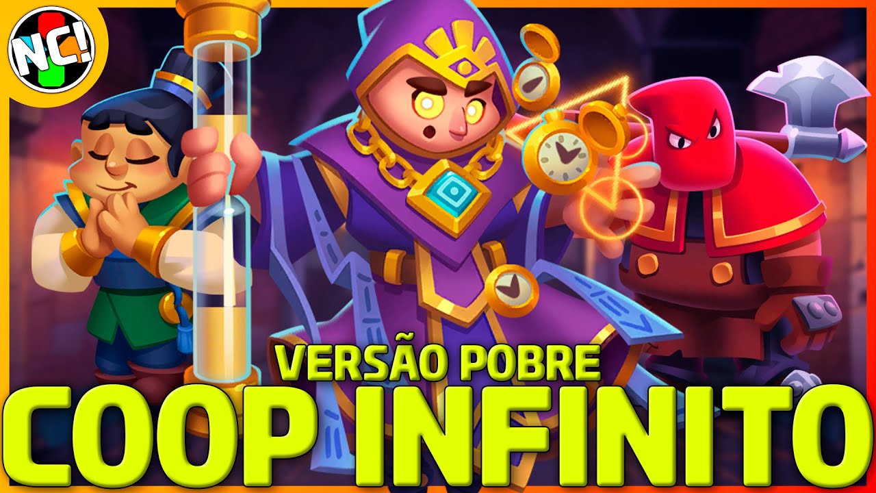 COOP VERSÃO POBRE! | Rush Royale | Gameplay português PT-BR