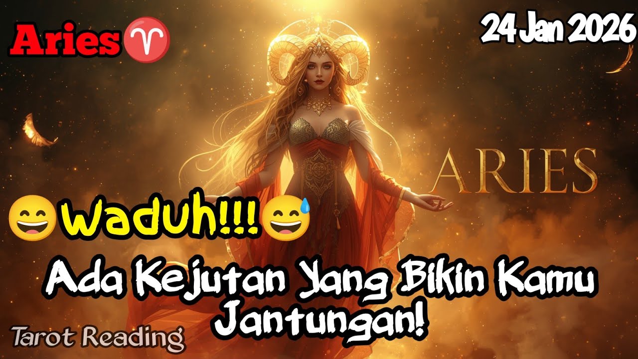 Aries♈ 😄Waduh!😅 Ada Kejutan Yang Bikin Kamu Jantungan Hari Ini - Mata Zodiak