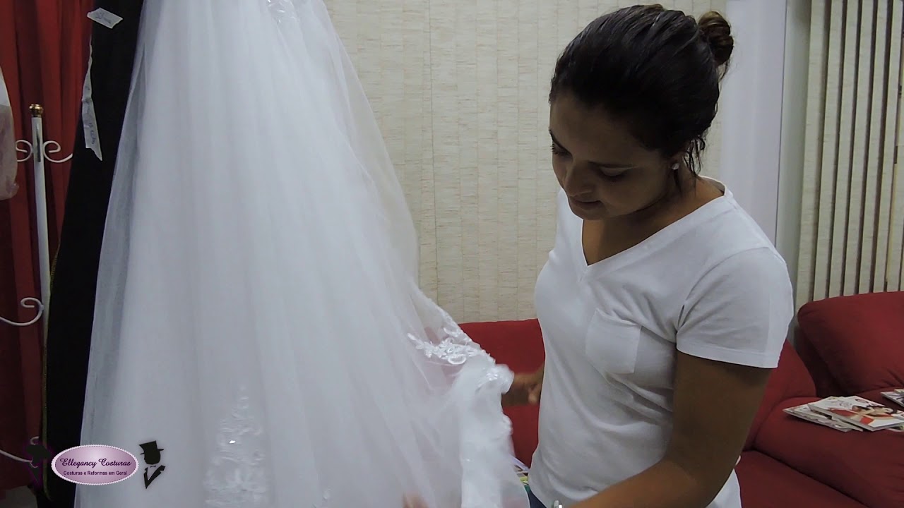 Modelos  de barra de Vestido de Noiva