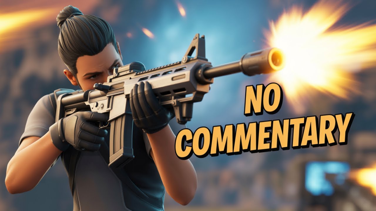 Pure Fortnite Gameplay (No Commentary) | Zero Build Action 🔥