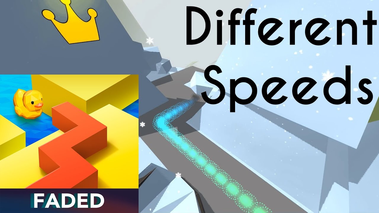 Dancing Line - The Ugly Duckling (Different Speeds)