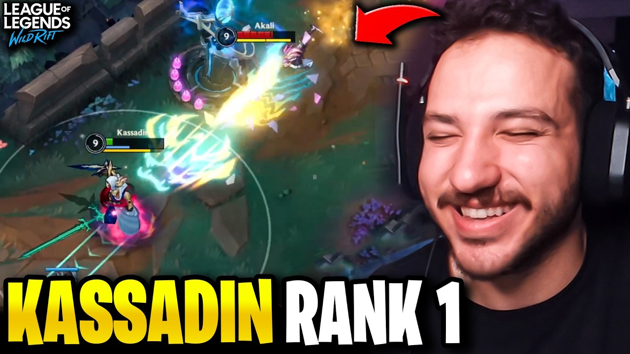 LoL Kassadin 1.Si Wild Rift'te Kassadin Oynuyor | Creed WR