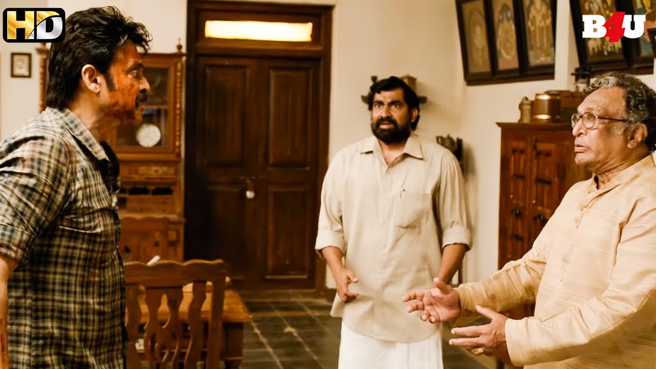 जीस जीसने मेरे परिवार को जलाया है मैं उन सबसे बदला लेने आया हूँ - South Hindi Dubbed Movie - Narappa