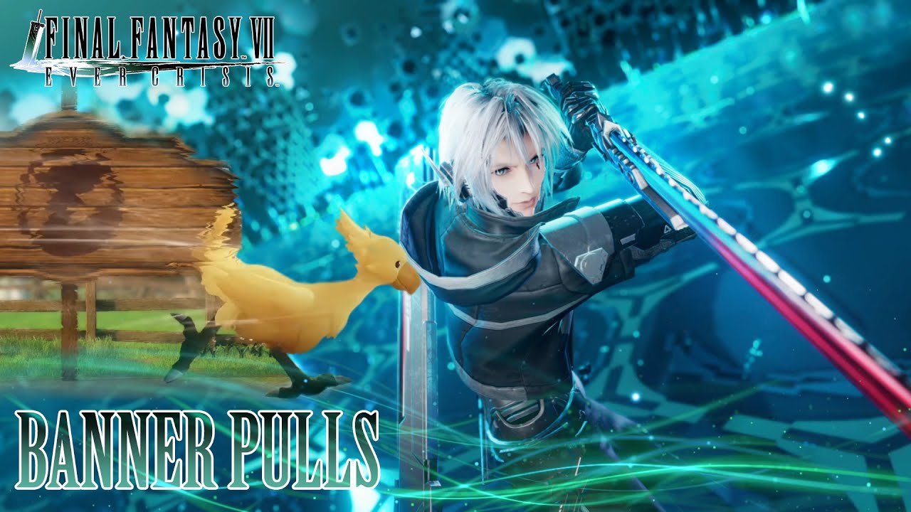 Sephiroth banner pulls || Final Fantasy VII Ever Crisis