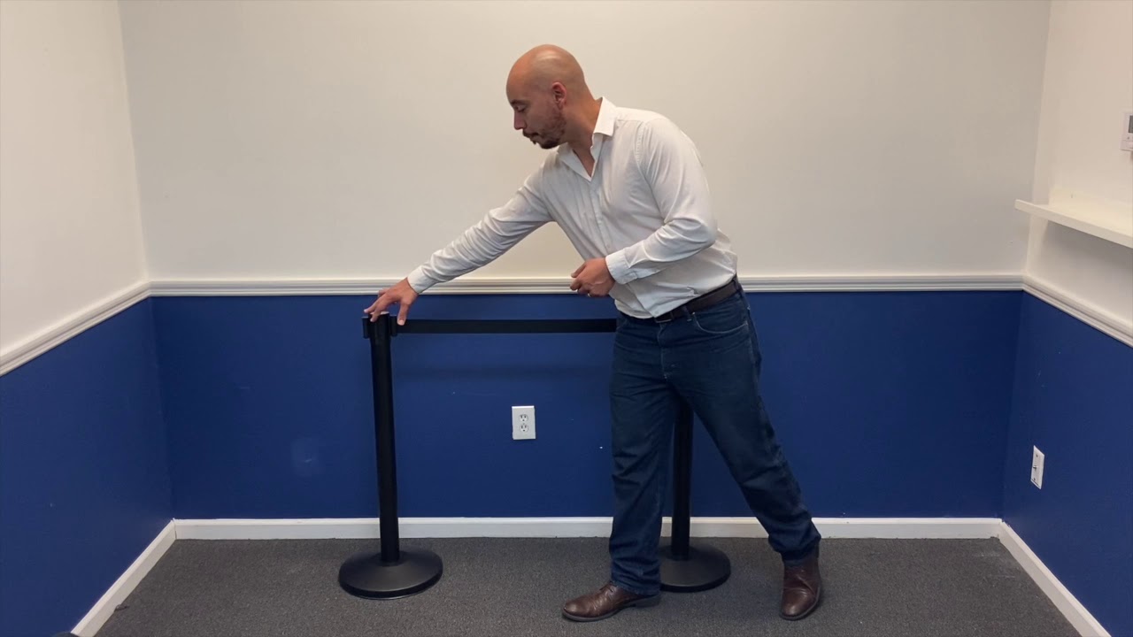 Line Dividers ProDividers Economy Retractable Belt Stanchions