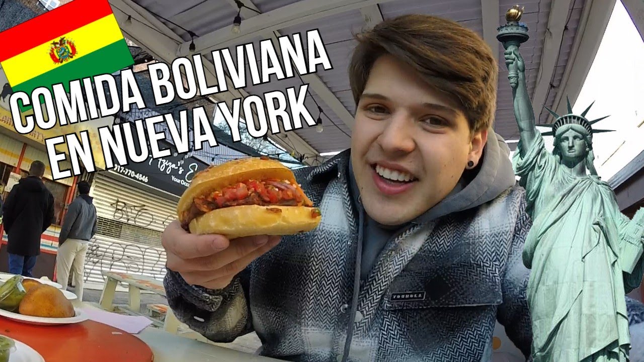 Probando COMIDA BOLIVIANA en NUEVA YORK