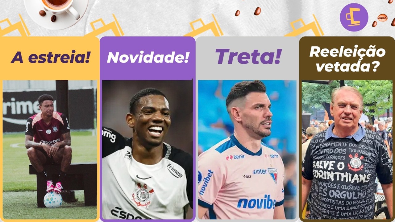 Lingard já quer estrear pelo Corinthians; veja data l Stabile vetado em eleição l B.O com Fortaleza