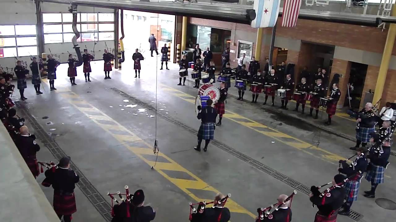 Pipes and Drums of The Chicago Police and The Chicago Fire Department 
