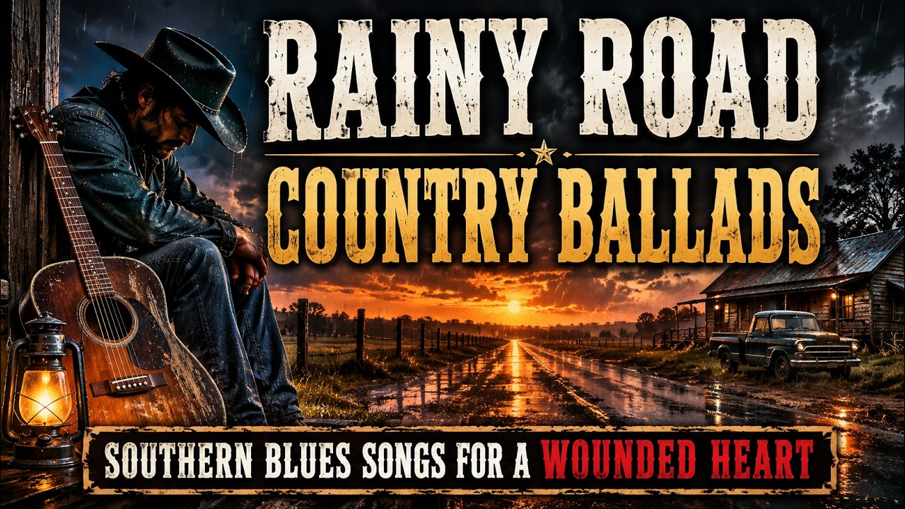 Rainy Road Country Ballads, Southern Blues Songs for a Wounded Heart