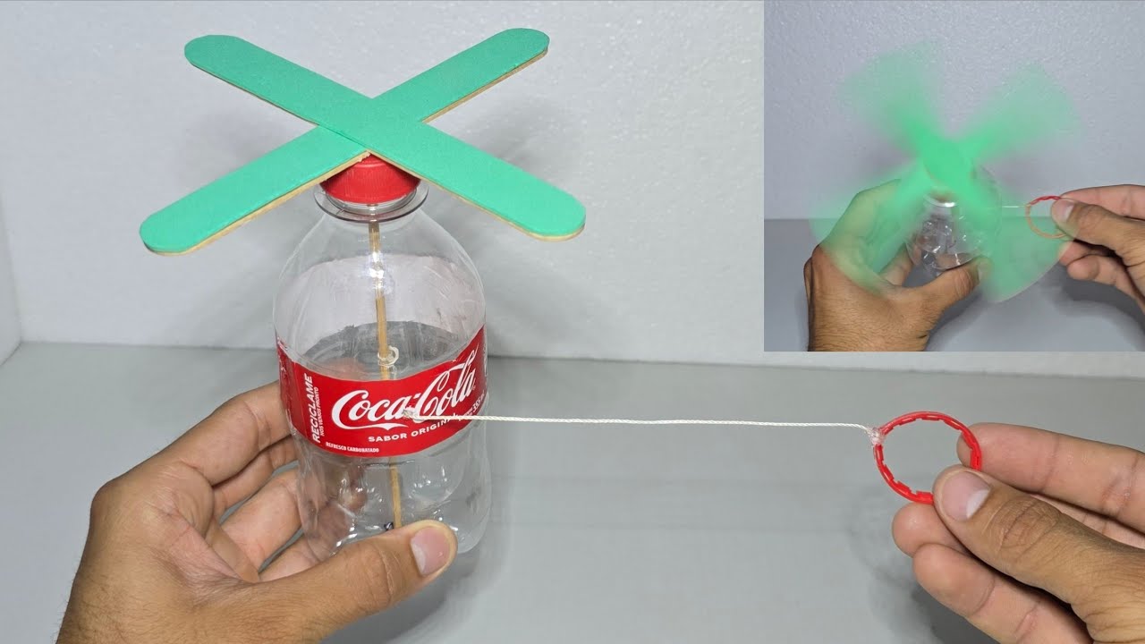 Cómo Hacer un Ventilador con Botellas de Plástico