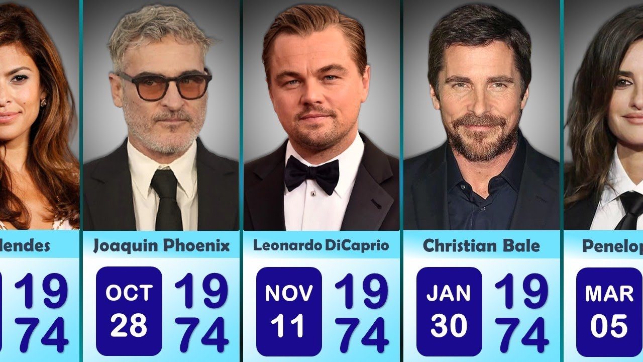 Famous Celebrities Who Born in 1974