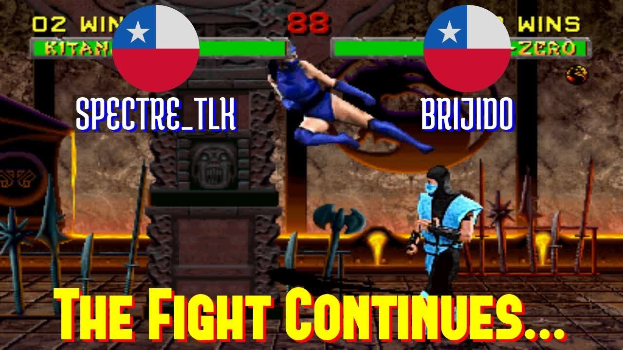 FT5 @mk2: SPECTRE_TLK (CL) vs BRIJIDO (CL) [Mortal Kombat 2 Fightcade] May 20