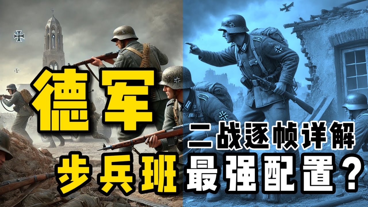&ldquo;为什么二战德军步兵班如此强大？他们的秘密战术曝光！