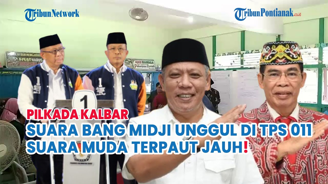 🔵Sutarmidji Kuasai TPS 011, Muda Mahendrawan Dapat 53 Suara - Hasil Quick Count Sementara!