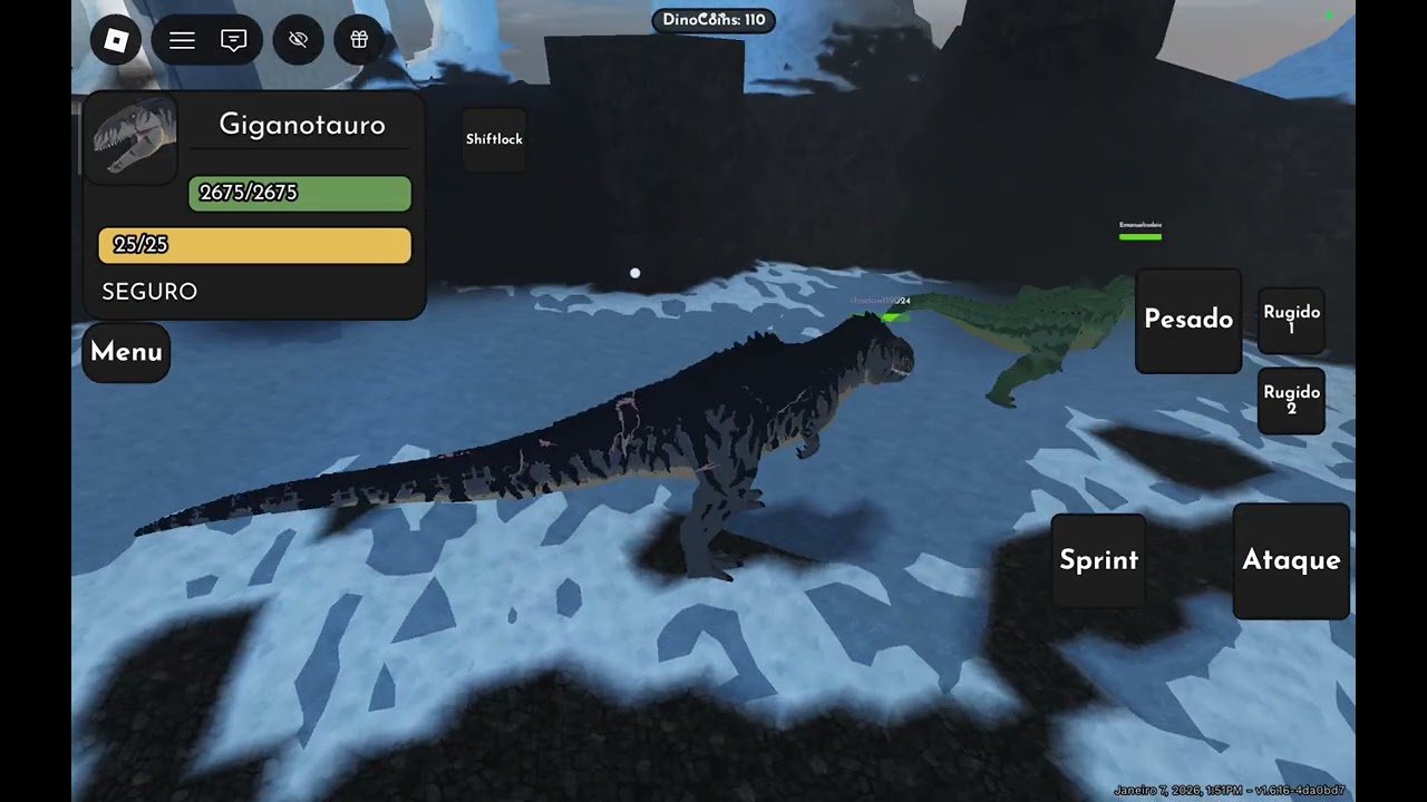 Batalha de dinossauro,giganotossauro VS tarbossauro
