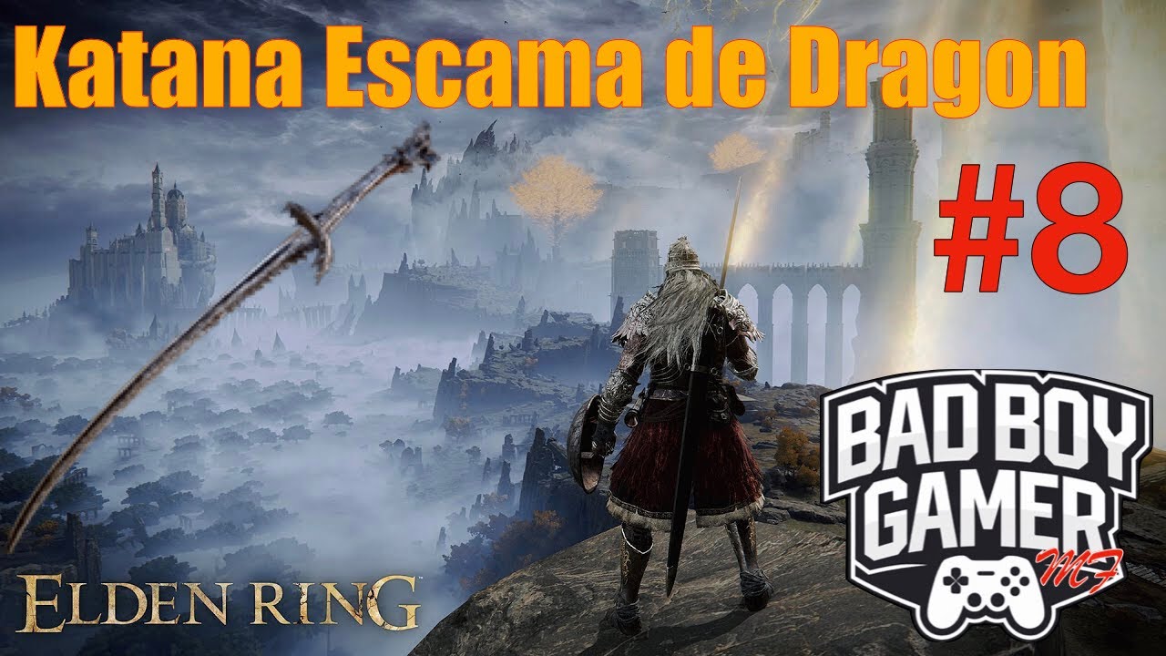Elden Ring Katana Escama de Dragon #eldenring #souls Parte 8