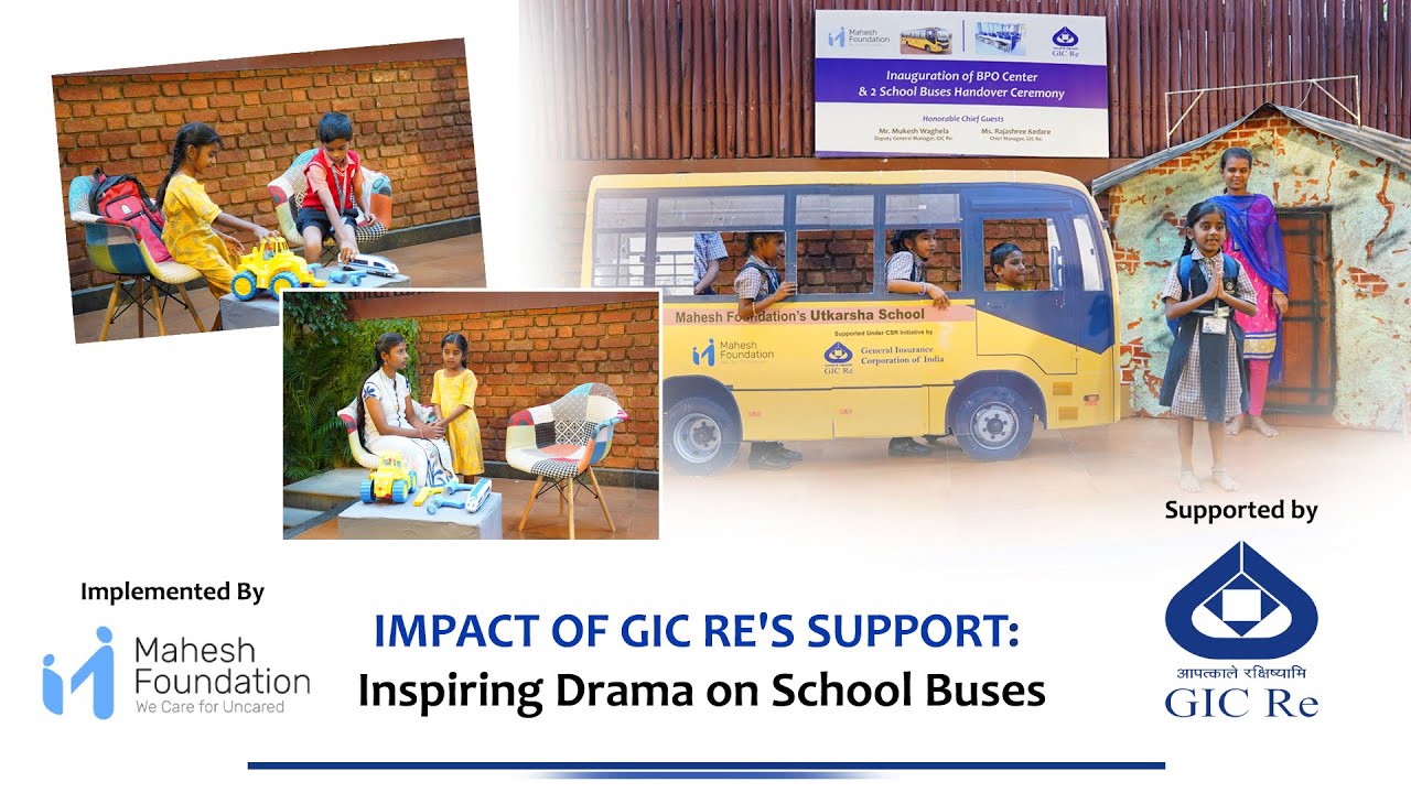 Impact of GIC Re's Support: Inspiring Drama on School Buses