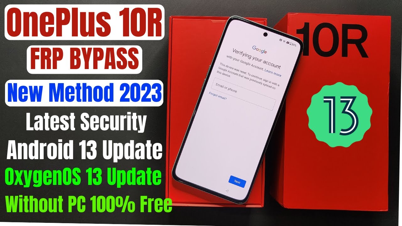 Oneplus 10r 5G frp bypass 2023 | All oneplus android 13 frp (without pc) 100% Free