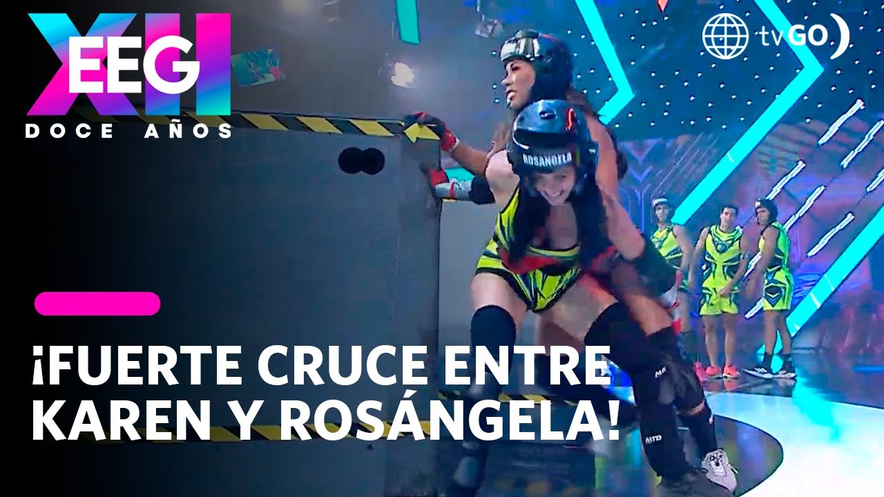 EEG 12 Años: Fuerte cruce entre Karen y Rosángela (HOY)