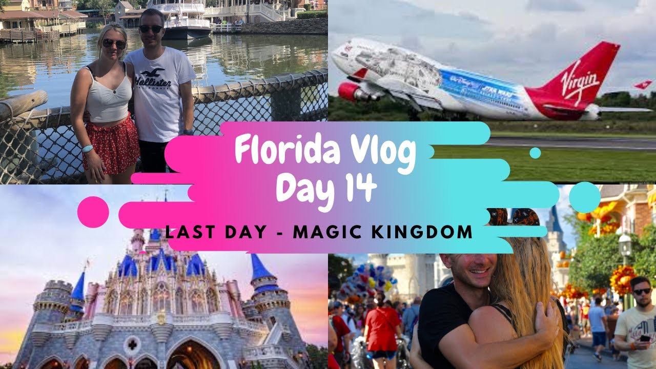 Florida Vlogs: Day 14 - Last Day At Magic Kingdom: Walt Disney World Vlogs