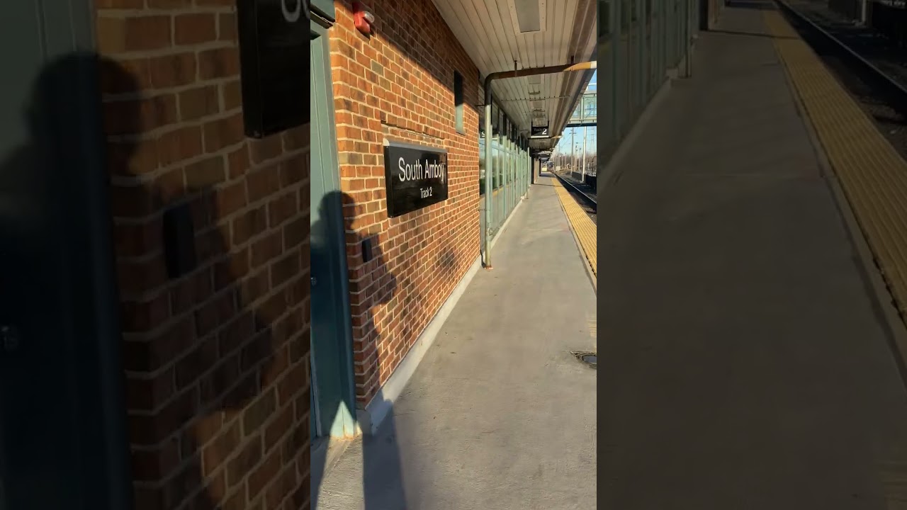 South Amboy, New Jersey Train Station.