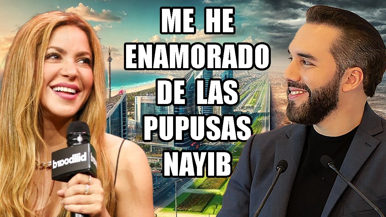 Shakira reconoce que se enamoró de las pupusas de El Salvador