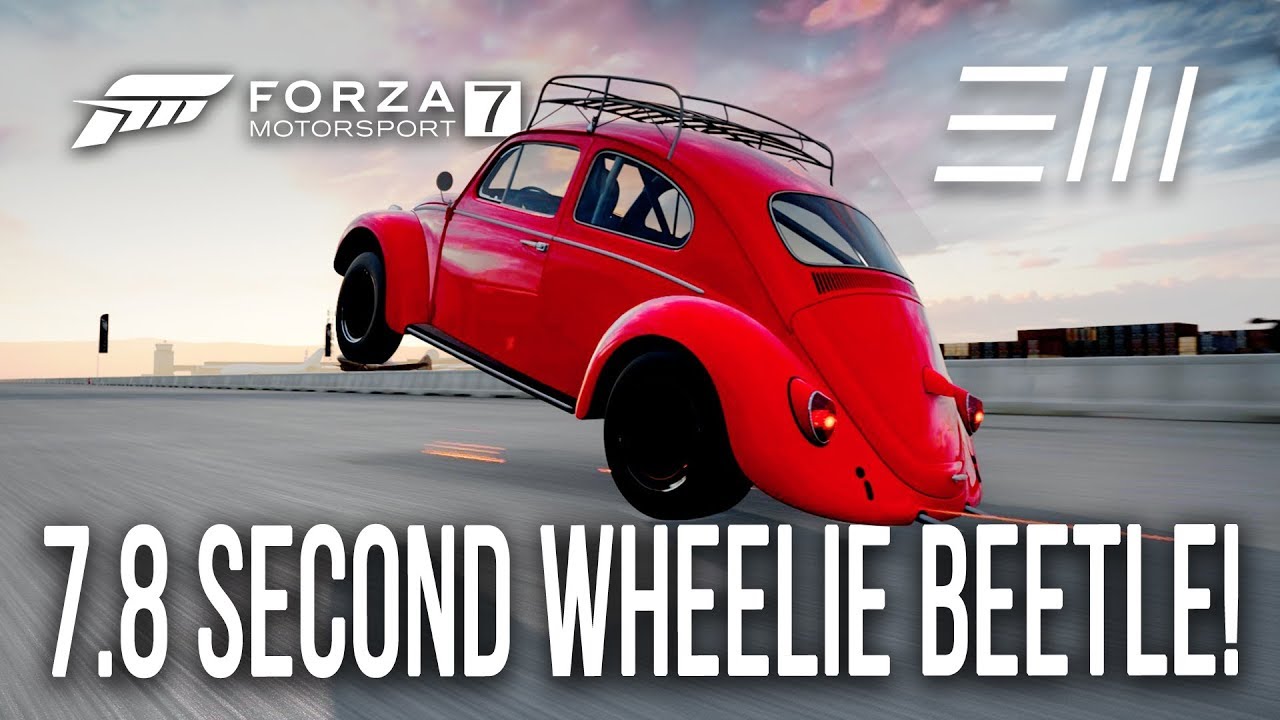 Volkswagen BEETLE - FASTEST 1/4 MILE DRAG [7.8s] CAR w/Tune! | Forza 7