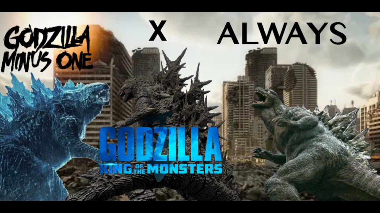 Godzilla Theme Mashup: minus one 2023 x Always 2007 x Godzilla 2 king Of The Monsters 2019
