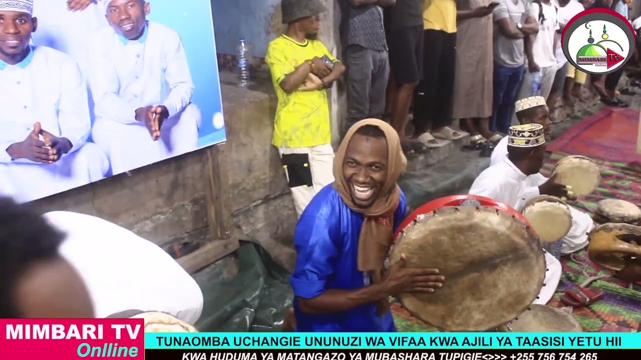 #LIVE..HILI HAPA JAMVI LA MAAGANO VIWANJA VYA SWABIRINA..HAWA NI SHARIFA QASWIDA YA KWANZA..
