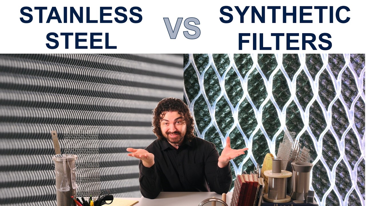 Stainless Steel Mesh vs Synthetic Filters for Microplastic Filtration