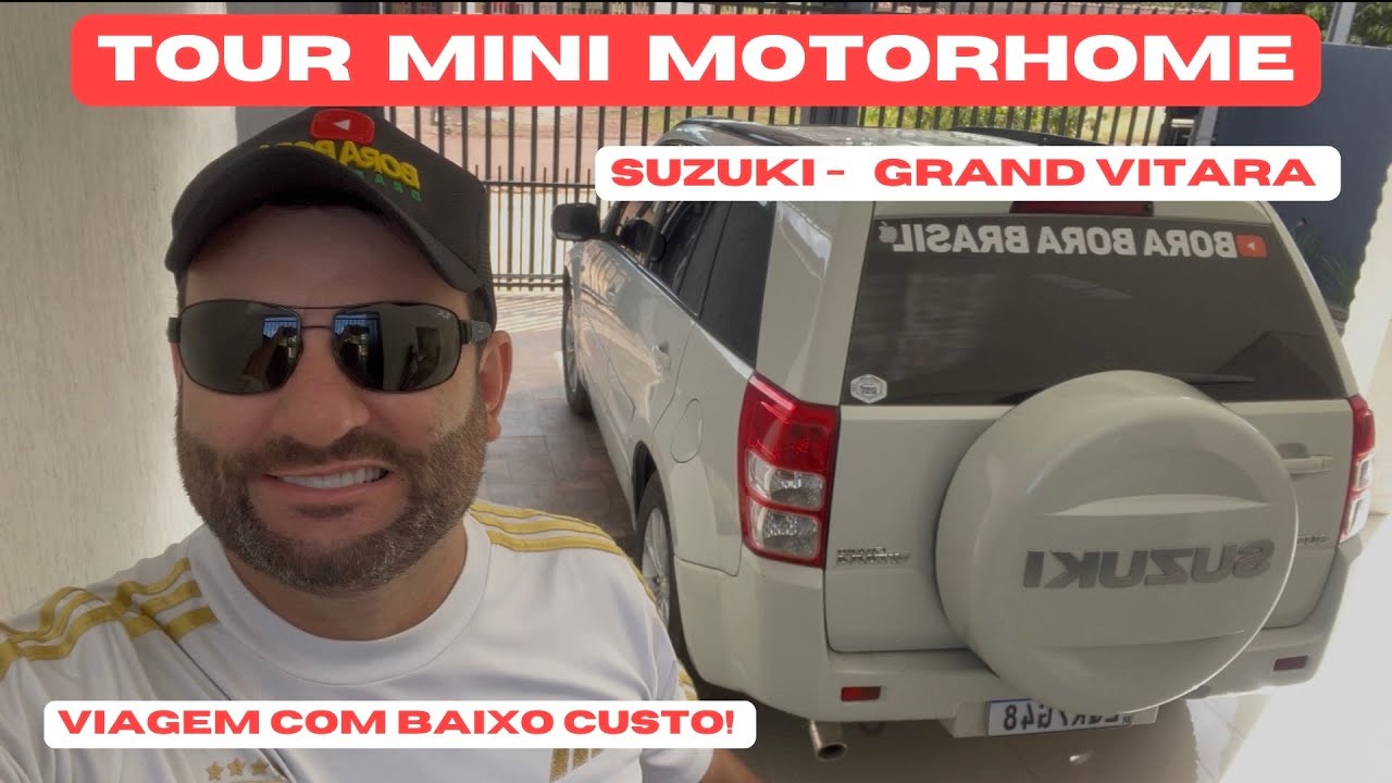 Tour mini Motorhome - Suzuki Grand Vitara - Rondônia - Brasil.