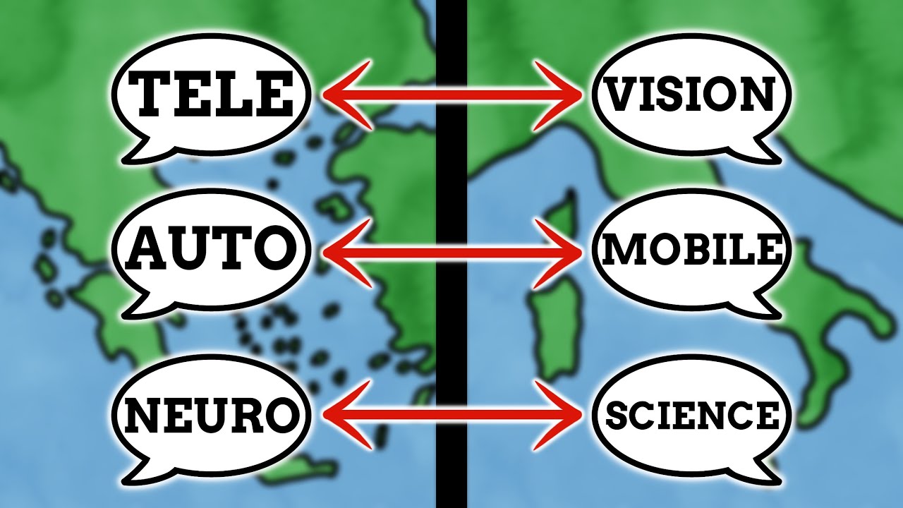 Words That Are Greek & Latin?