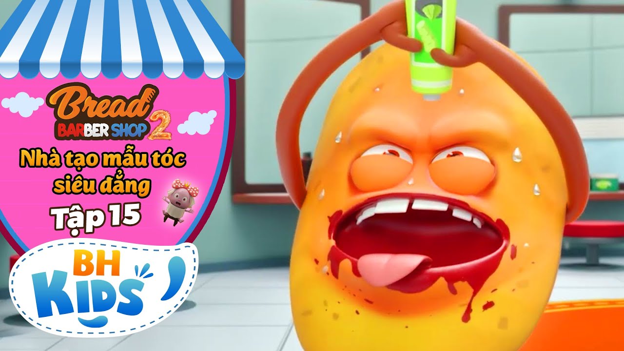 Nhà Tạo Mẫu Tóc Siêu Đẳng - Con Chíp Của Khoai Tây Chiên - Hoạt Hình BreadBarbershop EP15 SS2