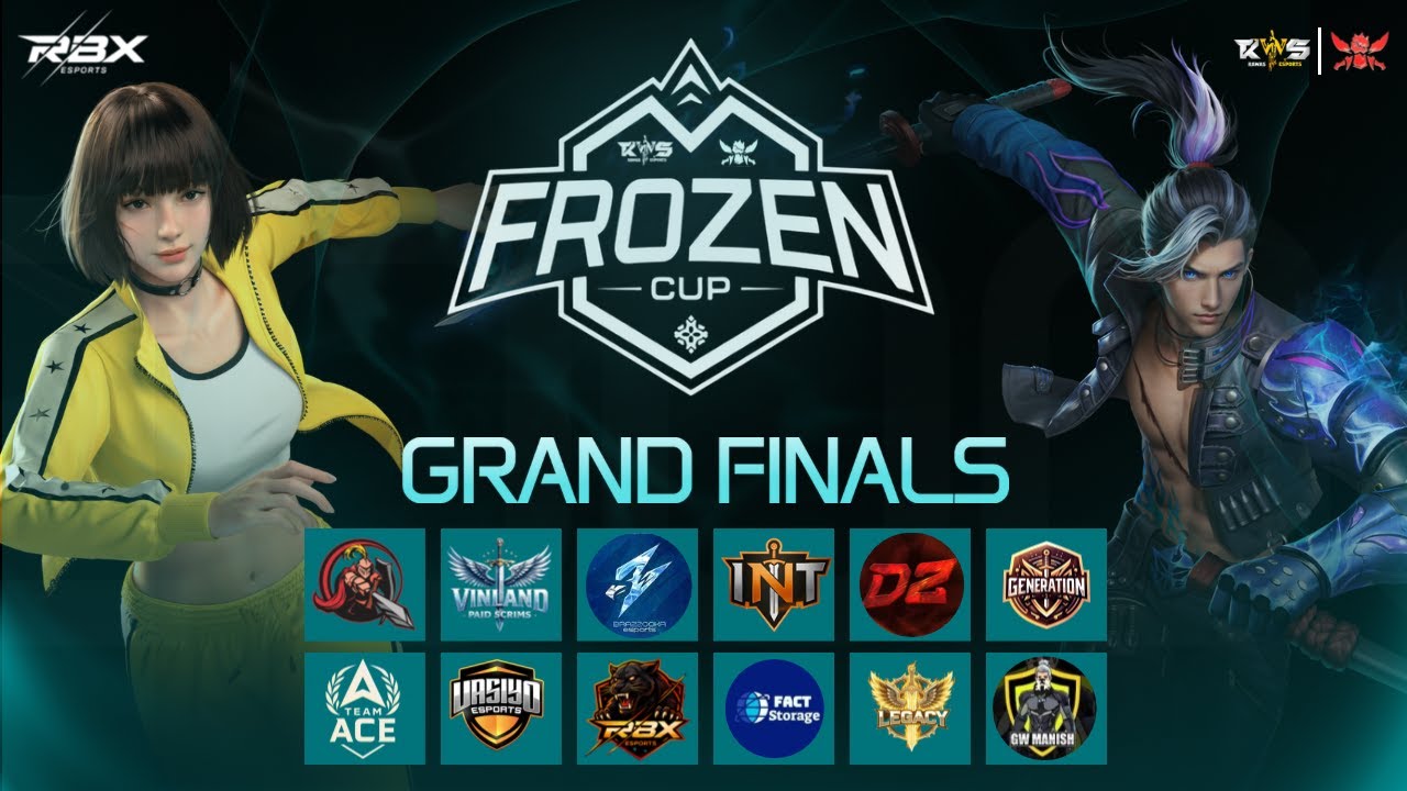 FROZEN CUP SEASON 138 | GRAND FINALS LIVE 🔥 | ₹5,000 PRIZEPOOL | RBX ESPORTS
