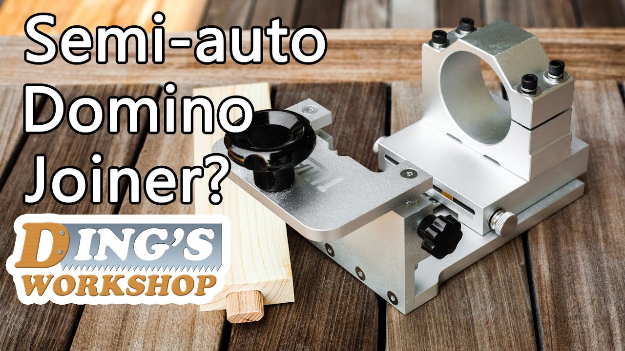 EXCLUSIVE! Convert Your Router to a Semi-auto Festool Domino Alternative | Tianli Mortising Jig