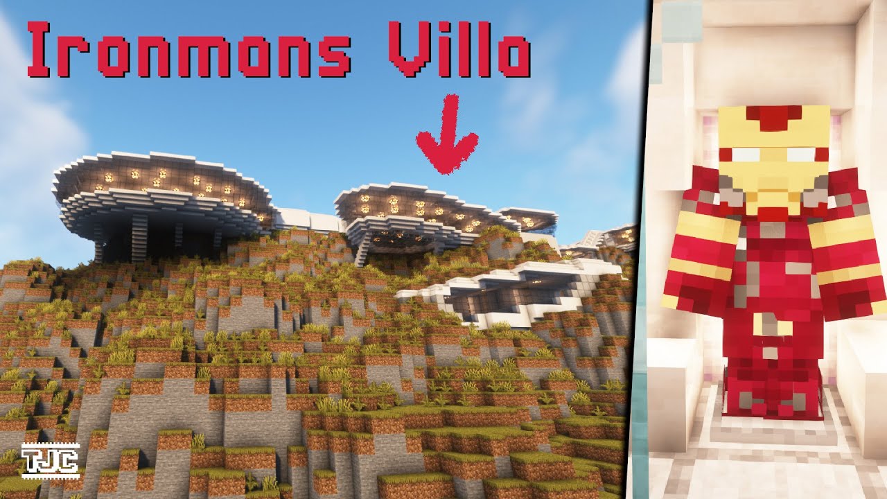 ICH habe TONY STARKS VILLA in MINECRAFT gefunden - mit Jarvis! 📪