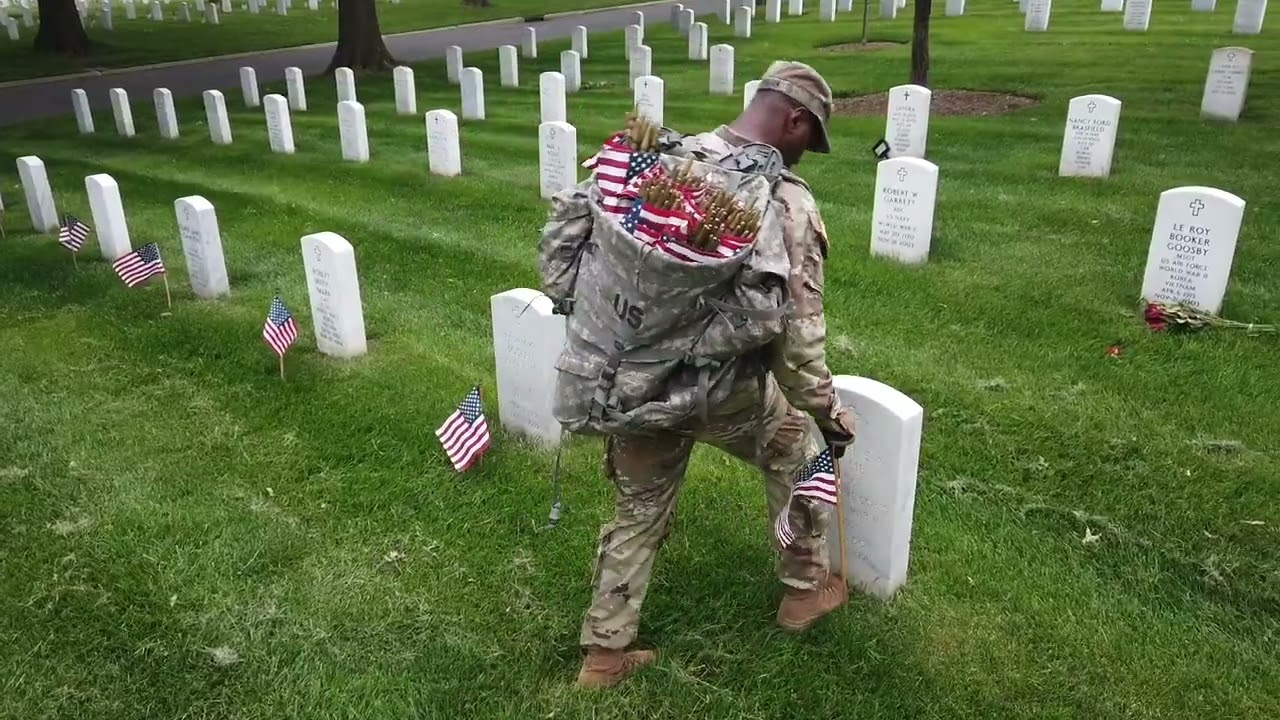 Flags-In at Arlington National Cemetery 2022