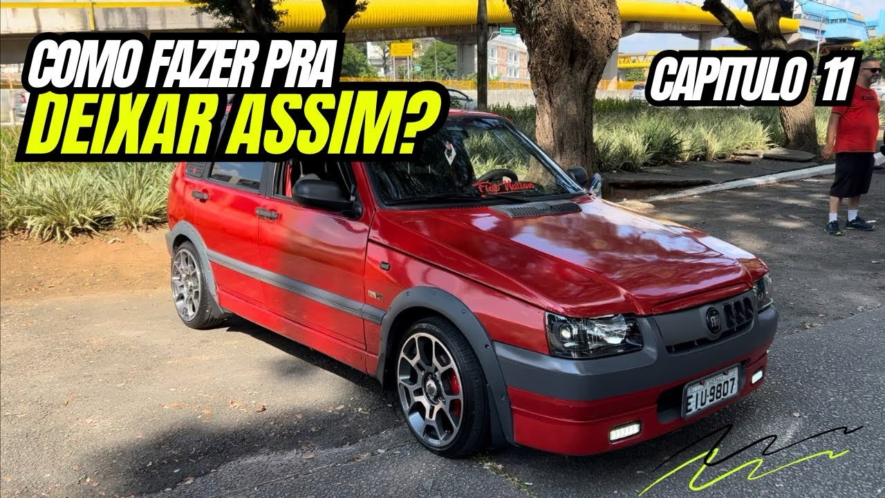 MONTOU UM FIAT UNO ÚNICO NO PAÍS! 