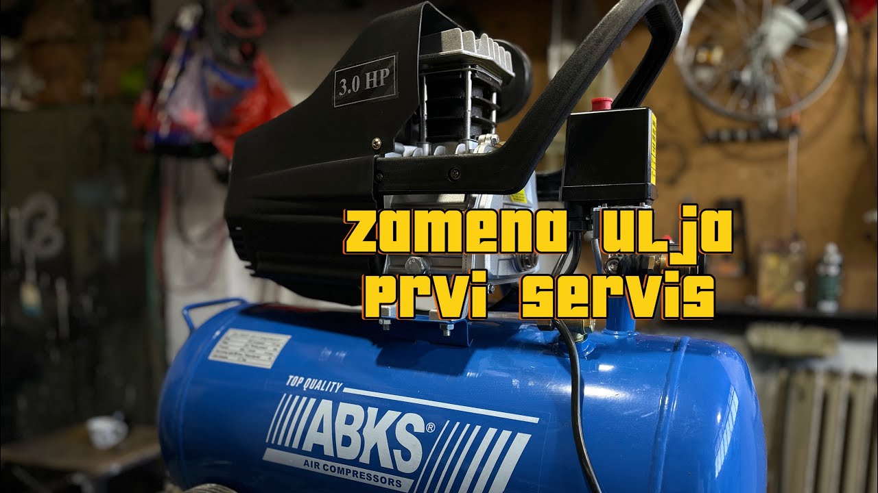 Menjam ulje u kompresoru, brza i laka zamena a produžava radni vek motora