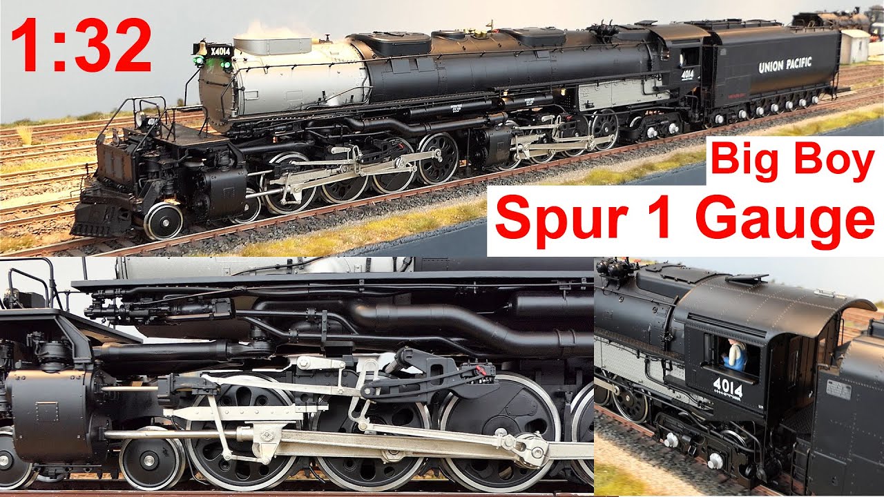 Märklin 55990 Big Boy UP 4014 Spur1 Probefahrt 1:32 @ Spielwarenmesse 2024 - Union Pacific Dampflok