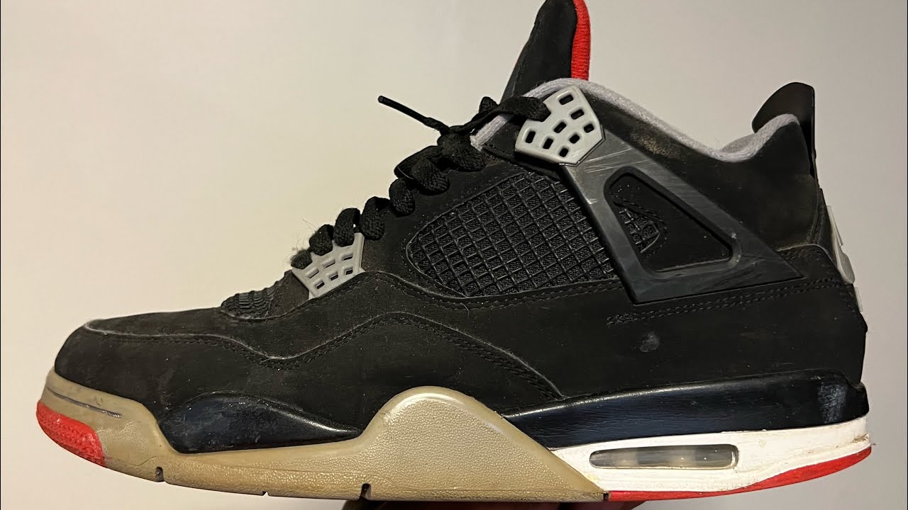 How To Clean & Unyellow Air Jordan 4 “Bred”