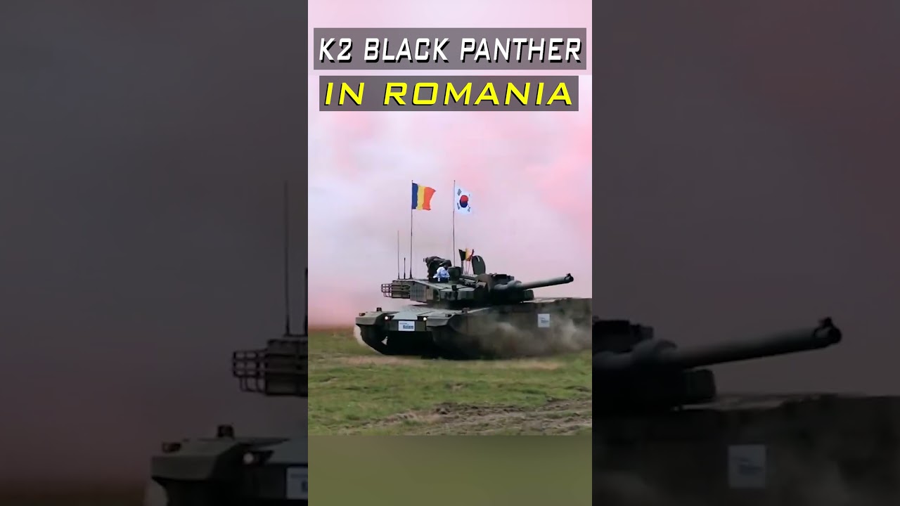 K2 Black Panther in Testing in Romania #tank #military #militarytechnology