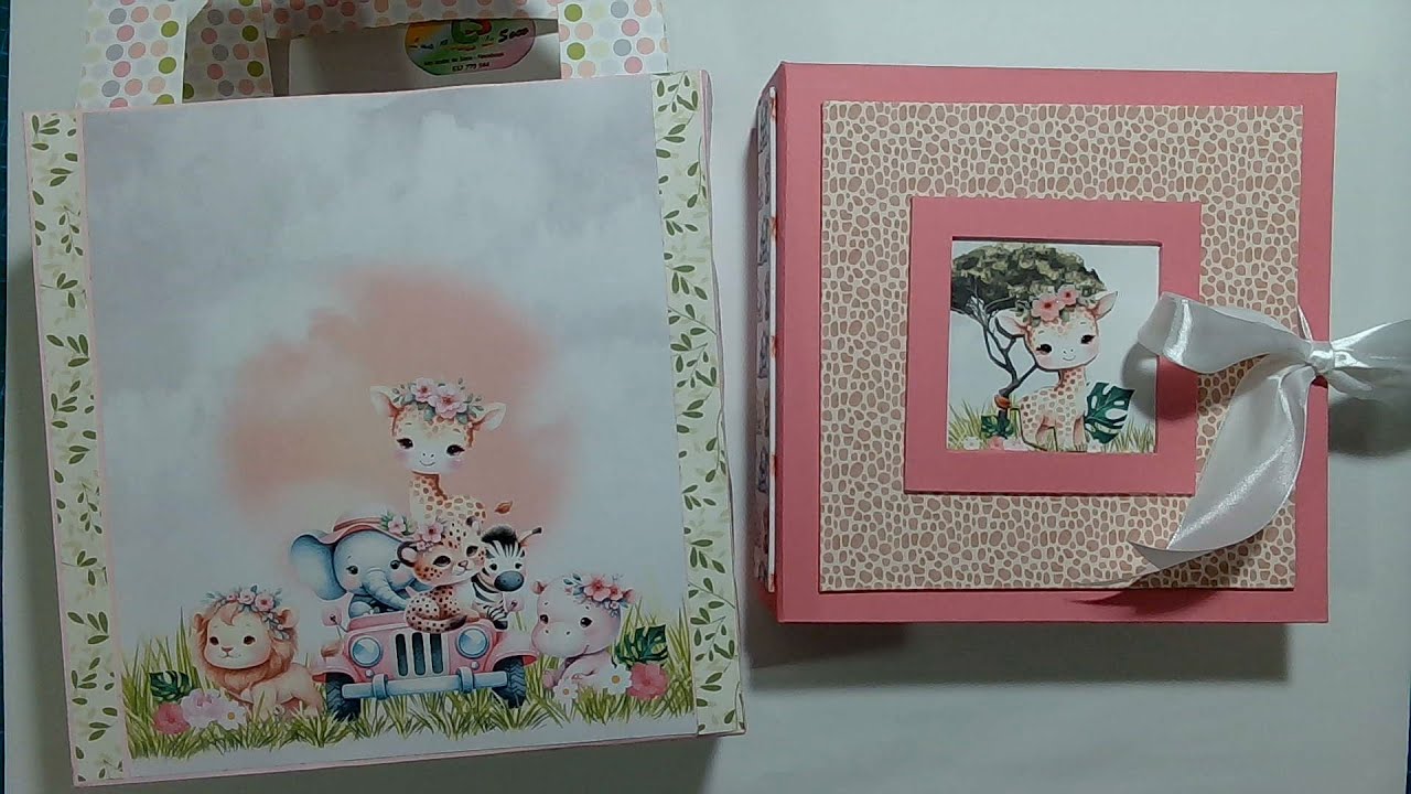 Álbum realizado con la colección Animal print de @elenasevillanococinandoscrap00 .Espero os guste.