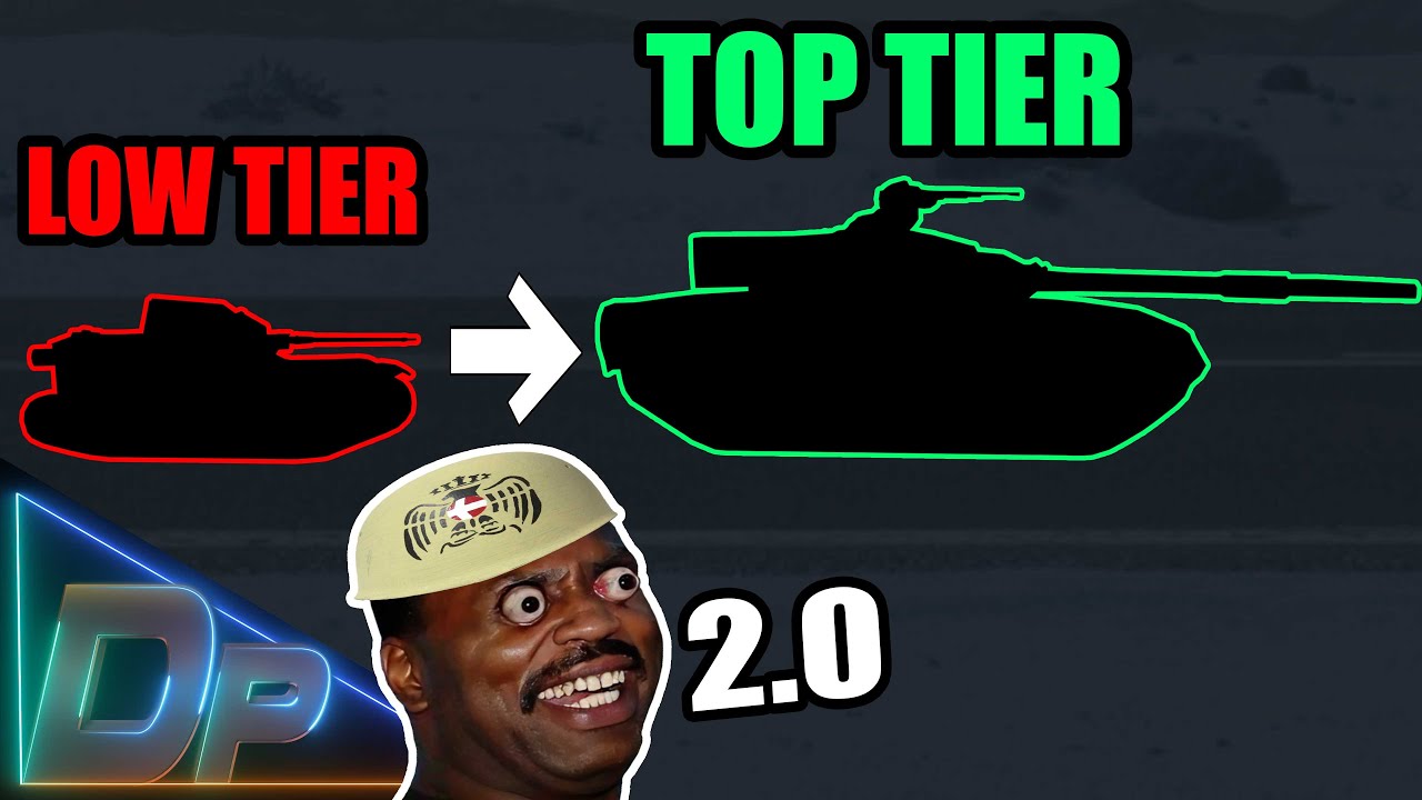 from  LOW TIER to the TOP TIER 2.0 //Destroy Me And I'll Steal Your Tank (War Thunder)