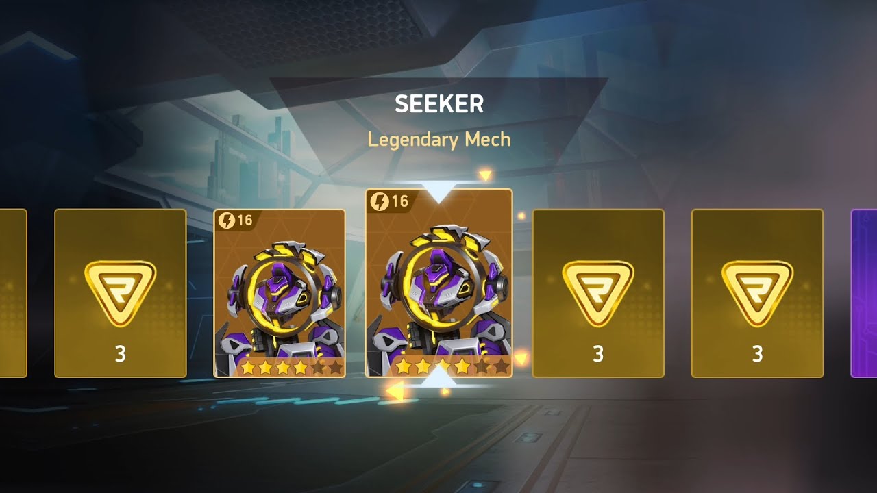 Finally unlocked SEEKER in Mech Arena