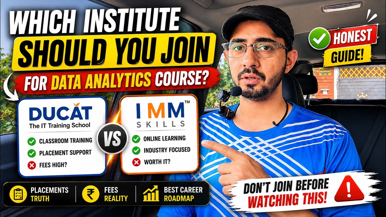Which Institute Should You Join for Data Analytics Course?